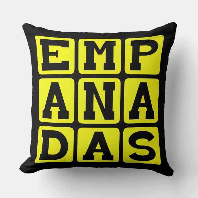 Empanadas, Mexicaanse maaltijd Kussen (Voorkant)