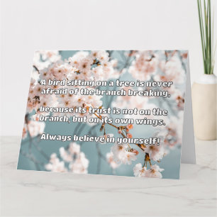 Empath Belief Positieve Aanmoediging Quote Kaart