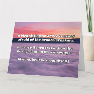 Empath Belief Positieve Aanmoediging Quote Kaart