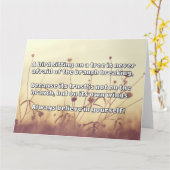 Empath Belief Positieve Aanmoediging Quote Kaart (Gele Bloem)