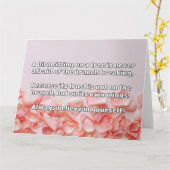 Empath Belief Positieve Aanmoediging Quote Kaart (Gele Bloem)