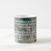 Empath Belief Positieve Aanmoediging Quote Koffiemok (Center)