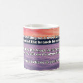 Empath Belief Positieve Aanmoediging Quote Koffiemok (Center)