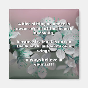 Empath Belief Positieve Aanmoediging Quote Magneet