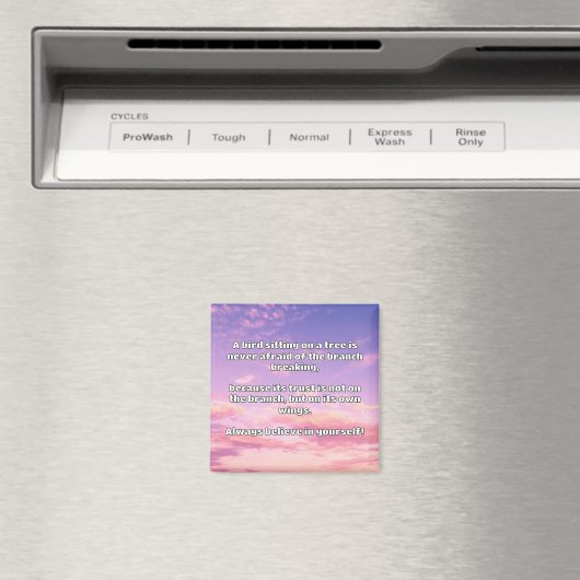 Empath Belief Positieve Aanmoediging Quote Magneet (Insitu (Vaatwasser))