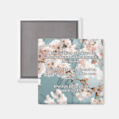 Empath Belief Positieve Aanmoediging Quote Magneet (Voorkant / Achterkant)