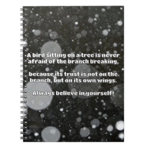 Empath Belief Positieve Aanmoediging Quote Notitieboek
