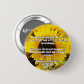 Empath Belief Positieve Aanmoediging Quote Ronde Button 5,7 Cm (Voorkant /achterkant)