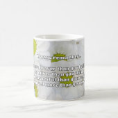 Empath Bravery Positieve Aanmoediging Quote Koffiemok (Center)