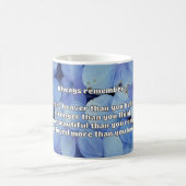 Empath Bravery Positieve Aanmoediging Quote Koffiemok (Center)