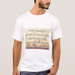 Empath Bravery Positieve Aanmoediging Quote T-shirt