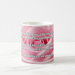 Empath Gelooof Positieve Aanmoedigingscitaat  Koffiemok