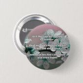 Empath Shine positieve aanmoedigingsquote Ronde Button 5,7 Cm (Voorkant /achterkant)