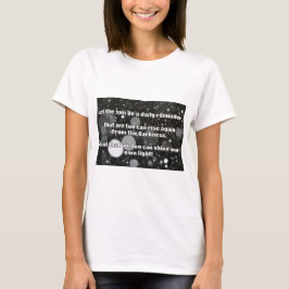 Empath Shine positieve aanmoedigingsquote T-shirt