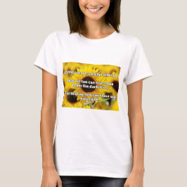 Empath Shine positieve aanmoedigingsquote T-shirt