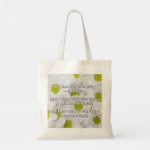Empath Shine positieve aanmoedigingsquote Tote Bag (Achterkant)