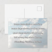 Empath Sterkte Positieve Quote Aanmoediging Briefkaart (Voorkant / Achterkant)