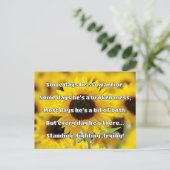 Empath Sterkte Positieve Quote Aanmoediging Briefkaart (Staand voorkant)