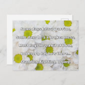 Empath Sterkte Positieve Quote Aanmoediging Briefkaart (Voorkant / Achterkant)