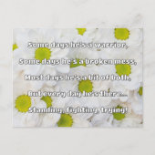 Empath Sterkte Positieve Quote Aanmoediging Briefkaart (Voorkant)