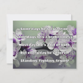 Empath Sterkte Positieve Quote Aanmoediging Briefkaart