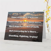 Empath Sterkte Positieve Quote Aanmoediging Kaart (Gele Bloem)