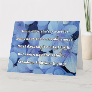 Empath Sterkte Positieve Quote Aanmoediging Kaart