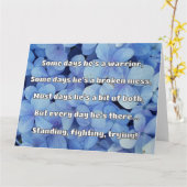 Empath Sterkte Positieve Quote Aanmoediging Kaart (Gele Bloem)