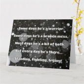 Empath Sterkte Positieve Quote Aanmoediging Kaart (Gele Bloem)