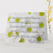 Empath Sterkte Positieve Quote Aanmoediging Kaart (Gele Bloem)