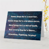 Empath Sterkte Positieve Quote Aanmoediging Kaart (Gele Bloem)