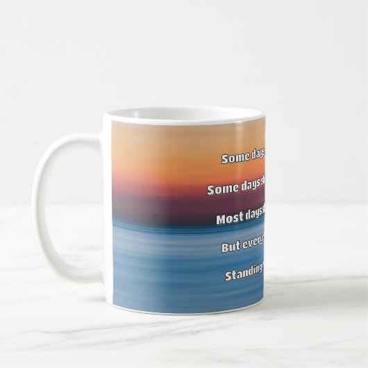 Empath Sterkte Positieve Quote Aanmoediging Koffiemok (Links)