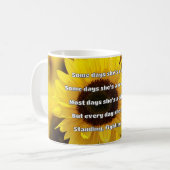 Empath Sterkte Positieve Quote Aanmoediging Koffiemok (Voorkant links)