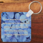 Empath Sterkte Positieve Quote Aanmoediging Sleutelhanger (Achterkant)