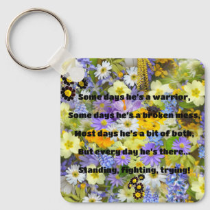 Empath Sterkte Positieve Quote Aanmoediging Sleutelhanger