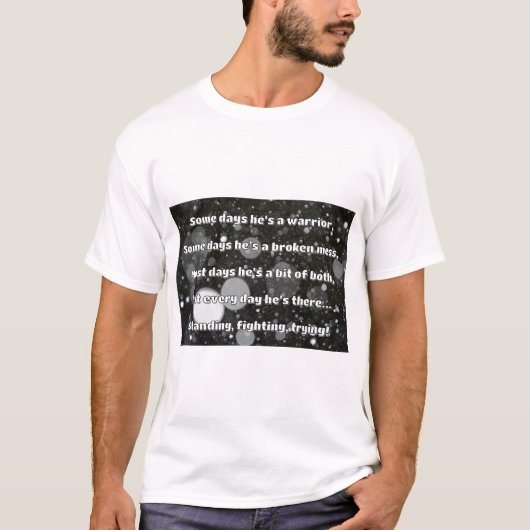 Empath Sterkte Positieve Quote Aanmoediging T-shirt (Voorkant)