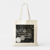 Empath Sterkte Positieve Quote Aanmoediging Tote Bag (Achterkant)