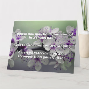 Empath Warrior Positieve Quote Aanmoediging Kaart