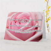 Empath Warrior Positieve Quote Aanmoediging Kaart (Gele Bloem)