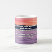 Empath Warrior Positieve Quote Aanmoediging Koffiemok (Center)