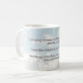 Empath Warrior Positieve Quote Aanmoediging Koffiemok (Voorkant links)