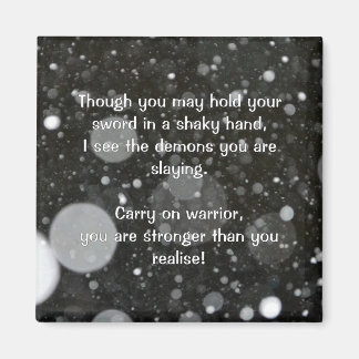 Empath Warrior Positieve Quote Aanmoediging Magneet