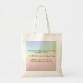 Empath Warrior Positieve Quote Aanmoediging Tote Bag