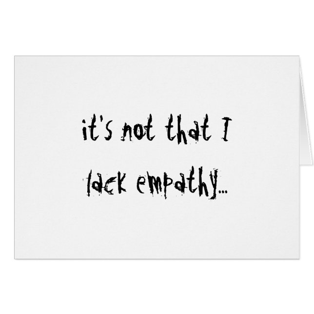 Empathie (Voorkant Horizontaal)