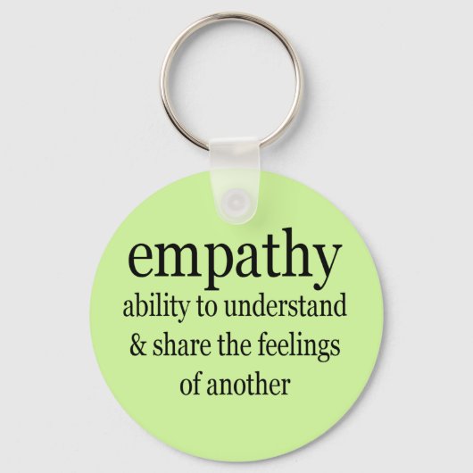 Empathie Definitie Sleutelhanger (Voorkant)