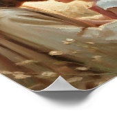 Empathie en liefde - Jezus als herder met kinderen Poster (Hoek)