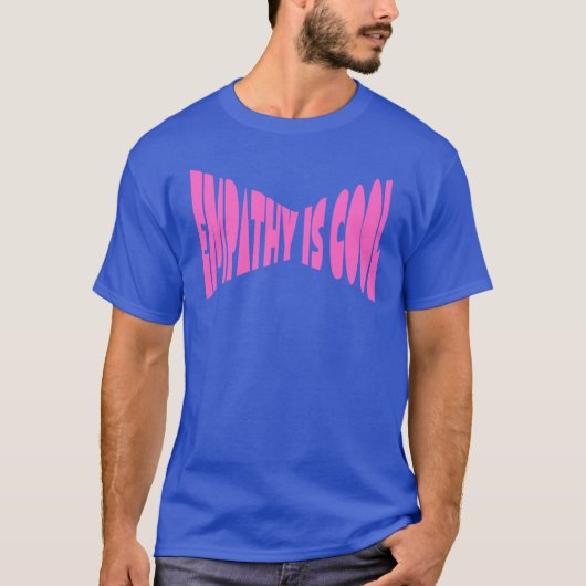 Empathie is cool 3 t-shirt (Voorkant)