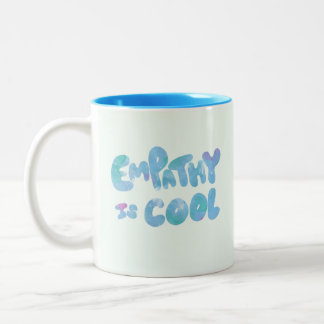 Empathie is Cool Tweekleurige Koffiemok