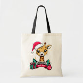Empathie is de beste cadeau Giraffe Canvas tas (Voorkant)