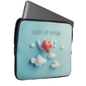 Empathie is mijn Superpower UX Designer Electronic Laptop Sleeve (Voorkant Rechts)